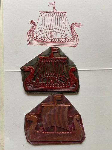 Klischee buchdruck stempel - buchdruck,