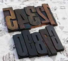 0-9 Mix 22,5 cm !! Holzzahlen