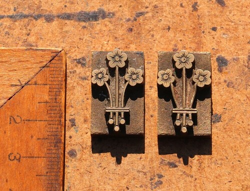 Ornament messingornament - 2x,