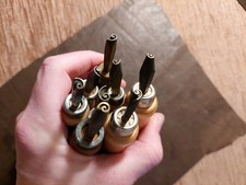 BUCHBINDER 8Messing Vergolde