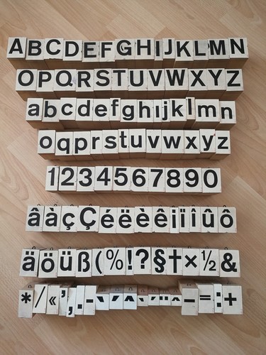 Neoprint stempelsatz abc - neoprint,