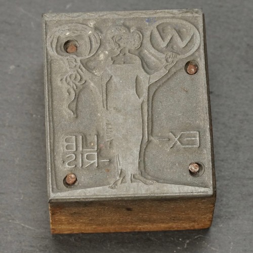 Jugendstil exlibris stempel - jugendstil,