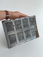 Fund Druckplatte Klischee