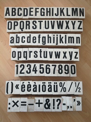 Neoprint stempelsatz abc - neoprint,