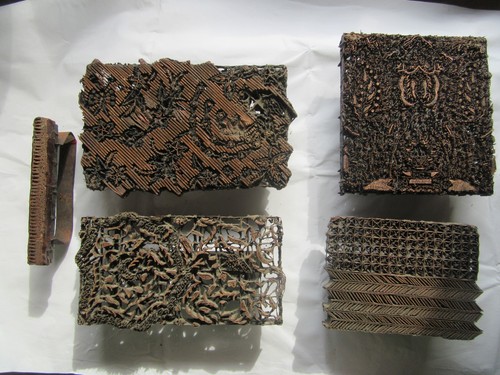 Batikstempel konvolut antik - konvolut,