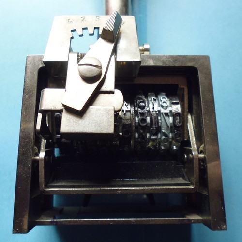 Stempel paginierstempel - stempel,