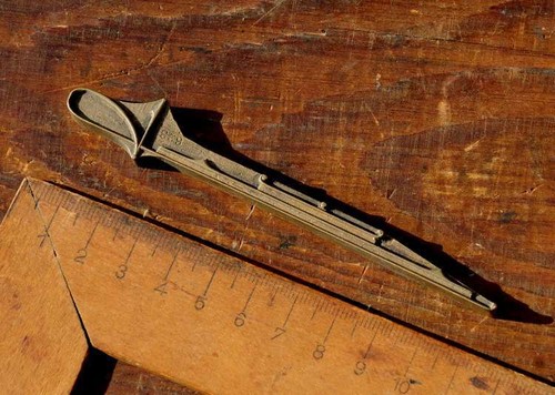 Linie messingornament - linie,