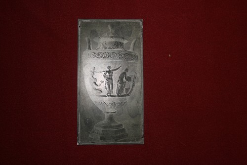 Alte druckplatte metall - alte, [06]