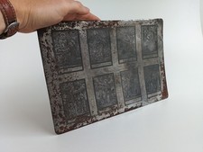 Fund Druckplatte Druckstock